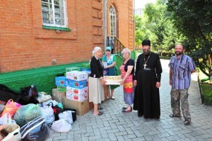 Гуианитарная помощь от Гавриило-Архангельского подворья г. Благовещенск