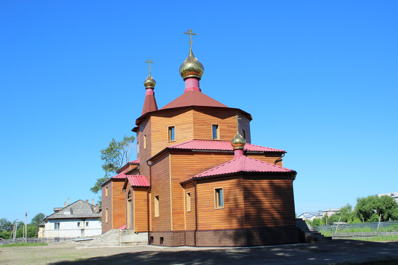 Храм Новомучеников и исповедников Церкви Русской поселок Архара