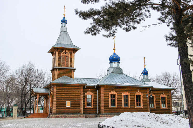 Свято-Никольская церковь г. Благовещенска